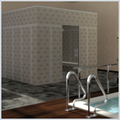 LUX ELEMENTS®- MODUL - Steam bath/room constructions