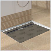 LUX ELEMENTS TUB®- LINE - Sealed floor channel drain